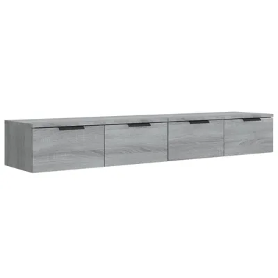 Produktbild von VidaXL 3115898, Holz, Grau, 680 mm, 300 mm, 200 mm, 2 Stück(e)