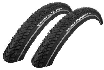 Produktbild von 2x Michelin Protek Cross Max Reifen  37-622 (700x35C)