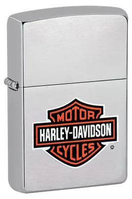 Produktbild von Zippo Harley Davidson H-D - Chrome Brushed, 200HD.H252, Brushed Chrome, 1 x 3,5