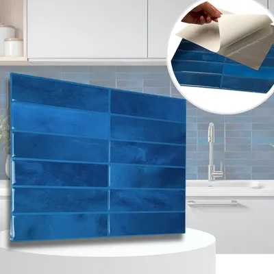Produktbild von selbstklebend  3D Tapeten Paneele Fliesen Kunststoff - PolyurethanKleber + PET - Wandpaneele Wasserdicht Wandverkleidung Steintapete Aufkleber