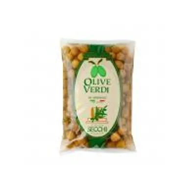 Produktbild von Grüne Oliven in Salzlake 1005 gr Oleificio Secchi