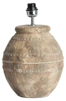 Obrázok produktu pre Stolná lampa - hnedá - VENTURA - keramika - samostatné svietidlo - E27 - 1743283 - Light & Living