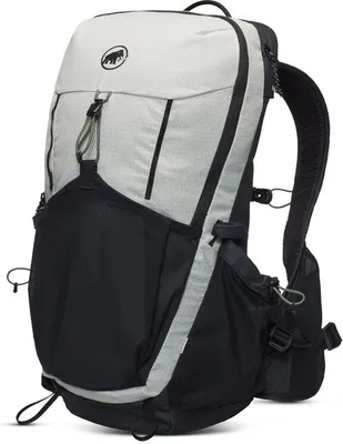 Wanderrucksack Ducan 22 von Mammut; grau-schwarz; mit verstellbaren Trägern und mehreren Fächern.
