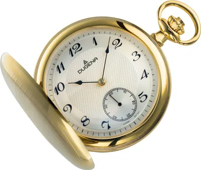 Produktbild von Dugena 4460501-1 Taschenuhr mit Kette Uhr Herrenuhr  vergoldet