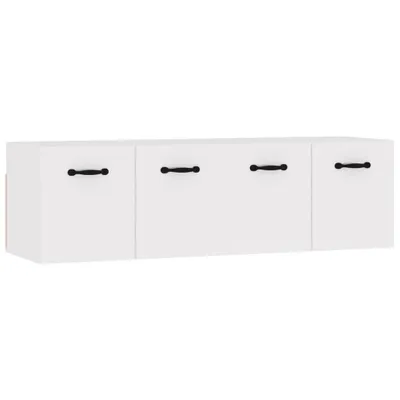 Zdjęcie produktu dla Szafki ścienne, 2 szt., białe, 80x35x36,5 cm