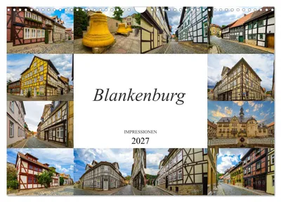 Produktbild von Blankenburg Impressionen (Wandkalender 2027 DIN A3 quer), CALVENDO Monatskalender