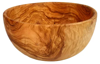 Produktbild von Salatschüssel aus Olivenholz Durchmesser 26-27 cm
