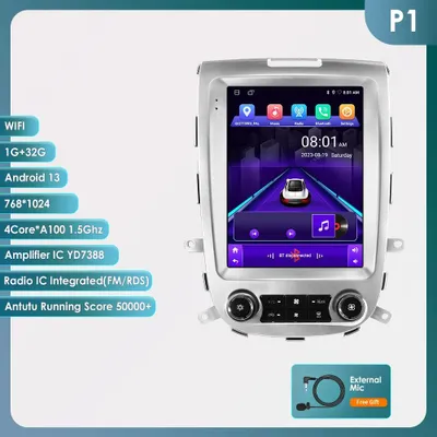 Produktbild von Autoradio – Multimediasystem – GPS-Navigation – 2DIN-Stereoanlage – Bluetooth-Konnektivität – 9,7-Zoll-Touchscreen