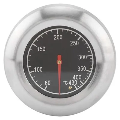 Immagine prodotto di Termometro per griglia wireless, analogico, da 60 a 430°C, 76 mm, acciaio inossidabile