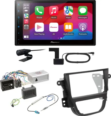 Produktbild von Pioneer SPH-DA77DAB CarPlay Android Auto DAB+ Einbauset für Opel Mokka A