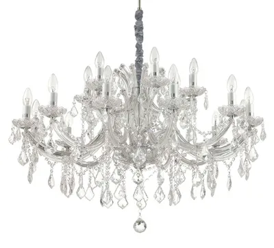 Image de Ideal Lux Lampe à suspendre Napoléon Sp18 Chrome