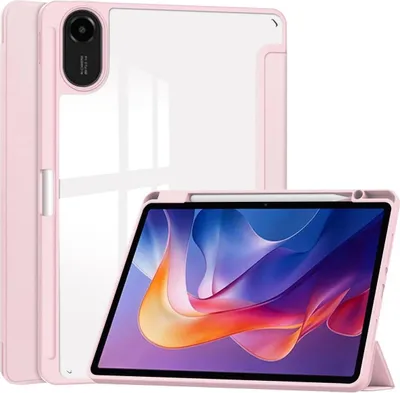Produktbild von Bizon Fall Tab klar Matt Xiaomi Redmi Pad 2 rosa