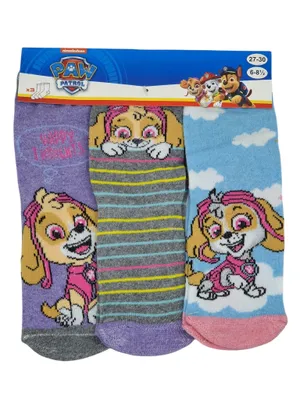 Produktbild von Paw Patrol Socken - Set mit 3 Paar - Mädchen - Größe 31/34