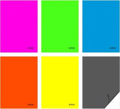 Imagen del producto de Cuaderno A5 de 60 hojas, forrado en plástico (PP), con líneas, surtido de colores