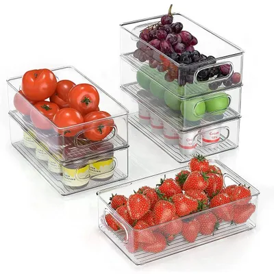 Immagine prodotto di Solidchoice - Set di 6 organizer per frigorifero per un'organizzazione efficiente