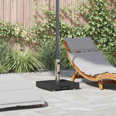 Produktbild von (Angebot 2026)Sonnenschirmständer Schwarz 41 x 41 x 37 cm Granit GermanyMöbel 92856 - Sonnenschirmständer