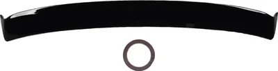 Image de Ailes de spoiler de toit de coffre, style sportif, arrière haut, arrière, remplacement pour Avant B8 2008-2016, noir brillant