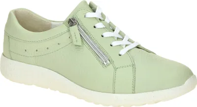 Produktbild von Waldläufer K Damenschuhe - bequeme Schnür- Halbschuhe grün NEU