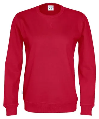 Produktbild von Cottover - Sweatshirt für Herren, Rundhalsausschnitt ET375 (M) (Rot)