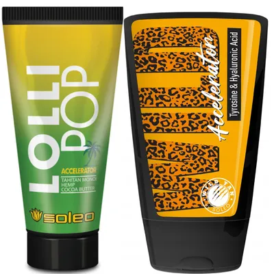 Obrázek produktu pro Soleo Lolli Pop + Wild Tan Accelerator Sada Na Opalování