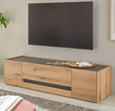 Produktbild von TV-Lowboard "Center" in Evoke Eiche und grau TV Unterteil 170 cm
