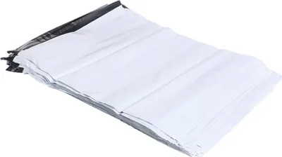 Obrázek produktu pro 50 kusů samolepicích fóliových poštovních sáčků | 500 x 600 mm poštovní sáčky se samolepicí pečetí | 50 x 60 cm neprůhledné plastové poštovní sáčky na oděvy a textilie