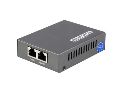 Zdjęcie produktu dla LevelOne POS-3000, IEEE 802.3, IEEE 802.3ab, IEEE 802.3af, IEEE 802.3at, IEEE 802.3u, 10/100/1000Base-T(X), Czarny, 0 - 45 °C, 5 - 95%, 92 mm