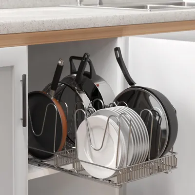 Image de Elzusha - Organisateur de cuisine extensible avec 10 séparateurs réglables
