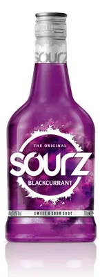Obrázek produktu pro Sourz Blackcurrant 15 % objemových černý rybíz 700ml
