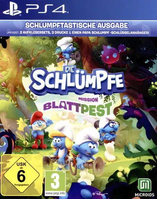 Produktbild von Die Schlümpfe: Mission Blattpest - Schlumpftastische Ausgabe - [Playstation 4] - Limited Edition