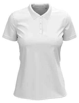 Produktbild von Stedman - Poloshirt für Damen, Stretch LT4087 (M) (Weiß)