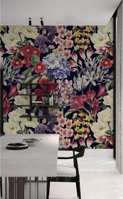 Produktbild von Coloray Fototapete 152x104 cm Vlies-Fototapete - Peeryful Wiese floral.