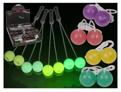 Image de OOTB Klick-Klack Ball Glow in the Dark