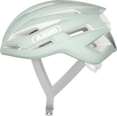 Zdjęcie produktu dla Kask rowerowy szosowy ABUS StormChaser ACE - lekki kask rowerowy do wyścigów rowerowych, wycieczek szutrowych i przełajowych - dla mężczyzn i kobiet - Pure Mint, rozmiar S (51-55 cm)