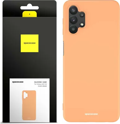 Immagine prodotto di Custodia in silicone SPACECASE Custodia in silicone per Galaxy A32 5G Arancione