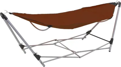 Obrázek produktu pro The Living Store Houpací síť se skládacím stojanem Brown