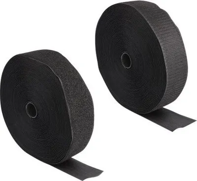 Obrázek produktu pro DELOCK Strapazier Klettband Haft u. Flauschband 15mx50mm SW