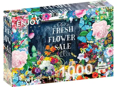 Image de Puzzle 1000 pièces Enjoy –de fleurs