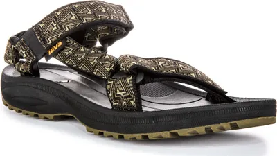 Produktbild von Teva Winsted Geformte EVA Fußgewölbestütze Herren Vegan Sandalen in Schwarz Olive – 12 UK - 47 EU - 13 US / Black Olive