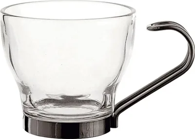 Obrázok produktu pre Súprava šálok decoffee quid supreme transparentné sklo oceľ 110 ml 3 kusy.