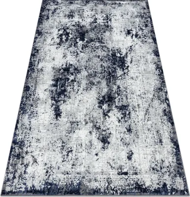 Produktbild von Teppich ALLURE 1959 Abstraktion - Strukturell, stilvoll, glamourös weiß / blau Blau 180x270 cm