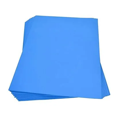 Produktbild von Moosgummiplatte  blau 300 x 450 x 2 mm