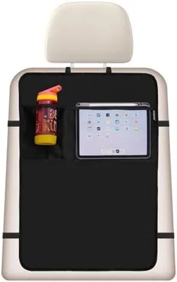 Produktbild von PromoHome® Autositz-Schutzhülle mit Aufbewahrungstaschen – Wasserdicht und strapazierfähig, Schwarz