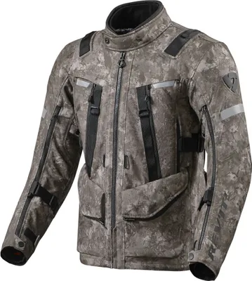 Produktbild von Revit Sand 4 H2O Motorrad Textiljacke, dunkles camouflage, S