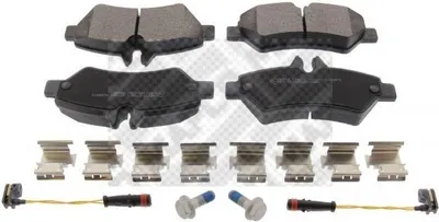 Produktbild von MAPCO Bremsbeläge Satz Hinten passend für MERCEDES-BENZ SPRINTER 3,5-t Kasten (906) 6798/1