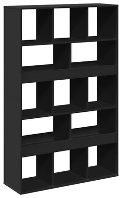 Obrázok produktu pre vidaXL Regál na knihy čierny 100x33x156,5 cm Materiál na báze dreva