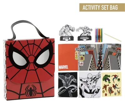 Produktbild von Marvel Spiderman Colouring Rucksackset
