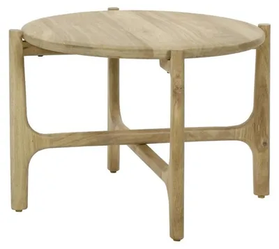 Immagine prodotto di Pomax, tavolino ausiliario, legno, diametro 55 x altezza 40 cm