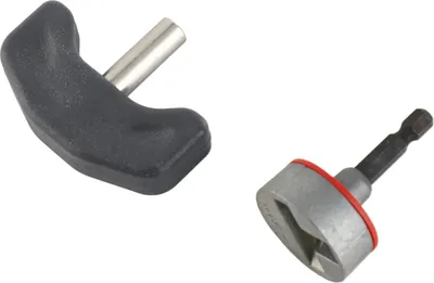 Imagen del producto de 2 llaves de vaso de 6,35 mm con base, herramienta para muebles, accesorio para instalación