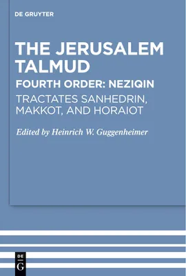 Produktbild von Tractates Sanhedrin, Makkot, and Horaiot